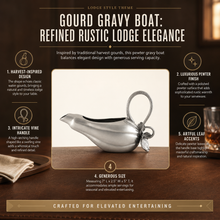 Gourd Gravy Boat