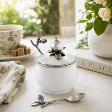 Pomegranate Sugar Bowl and Spoon