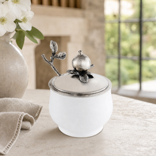 Pomegranate Sugar Bowl and Spoon