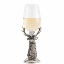Pewter Elk Stemware