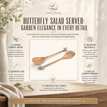 Butterfly Salad Server