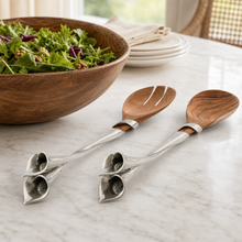 Lily Salad Servers