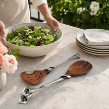 Lily Salad Servers
