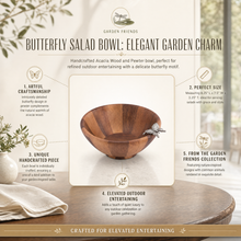 Butterfly Salad Bowl Small