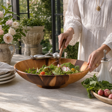 Garden Veggie Salad Serving Bowl