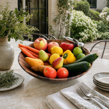 Garden Veggie Salad Serving Bowl