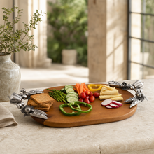 Veggie Fresh Oval Cheese Tray