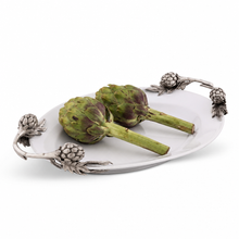 Artichoke Stoneware Serving Tray