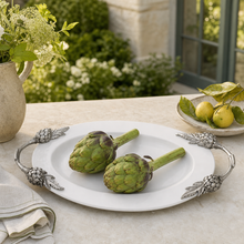 Artichoke Stoneware Serving Tray