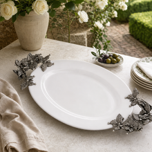Butterfly Stoneware Tray Large