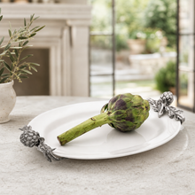 Artichoke Stoneware Deep Tray