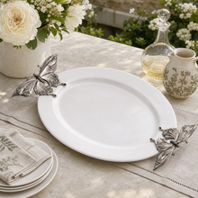 Butterfly Stoneware Tray X-Large