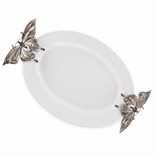 Butterfly Stoneware Tray X-Large