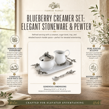 Blueberry Creamer Set