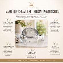 Mabel Cow Creamer Set