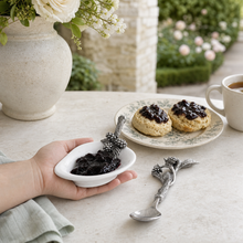 Blackberry Jam Server / Spoon Rest