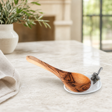 Blackberry Jam Server / Spoon Rest