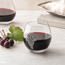 Grape Stemless Wine Glass