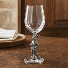 Hunting Dressed Fox Wine Glass