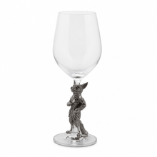 Hunting Dressed Fox Wine Glass
