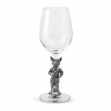 Hunting Dressed Fox Wine Glass