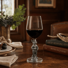 Hunting Dressed Fox Wine Glass