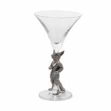 Hunting Dressed Fox Cocktail / Martini Glass