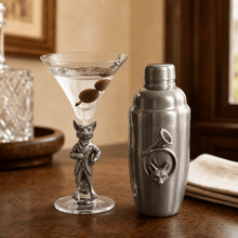 Hunting Dressed Fox Cocktail / Martini Glass