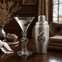 Hunting Dressed Fox Cocktail / Martini Glass