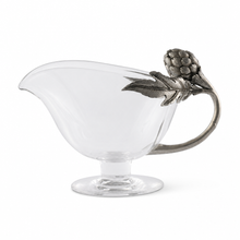 Artichoke Glass Gravy Boat