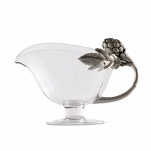 Artichoke Glass Gravy Boat