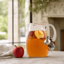 Apple Glass Pitcher