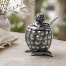 Blackberry Jam Jar with Spoon
