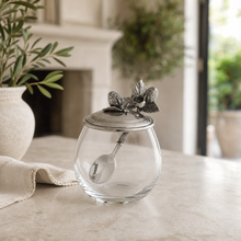 Strawberry Jam Jar with Spoon