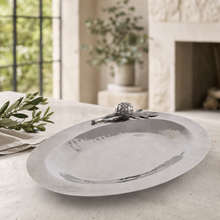 Artichoke Steel Serving Tray