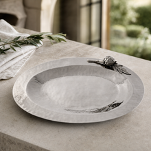Artichoke Steel Serving Tray