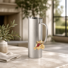 Gold Pomegranate Stainless Steel Pitcher