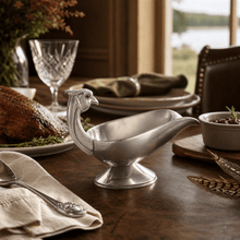 Pheasant  Handle Stainless Steel Gravy / Sauce Server