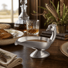 Pheasant  Handle Stainless Steel Gravy / Sauce Server