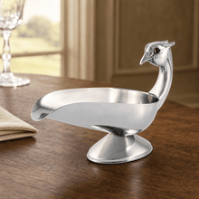 Pheasant  Handle Stainless Steel Gravy / Sauce Server