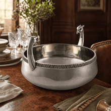 Pheasant Stainless Steel Server Bowl