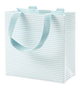 Mini Stripe Blue Gift Bag Small-100220B1.5 : small