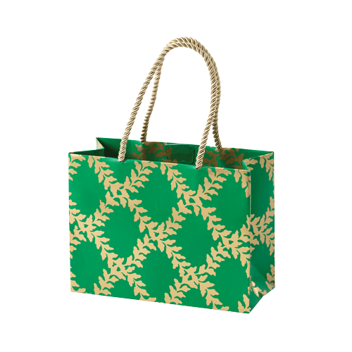 Acanthus Trellis Green Gift Bag-96920B1 : small