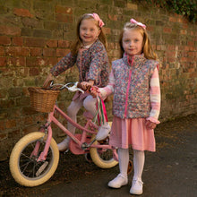 Reversible Floral Puffer Vest