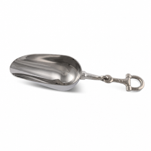 Equestrian Horse Bit Pewter Handle Ice Scoop