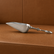 Equestrian Horse Bit Pewter Handle Ice Scoop