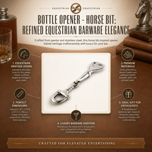 Bottle Opener - Horse Bit