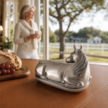 Horse Butter Dish