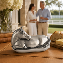 Horse Butter Dish