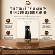 Equestrian Bit Wine Carafe